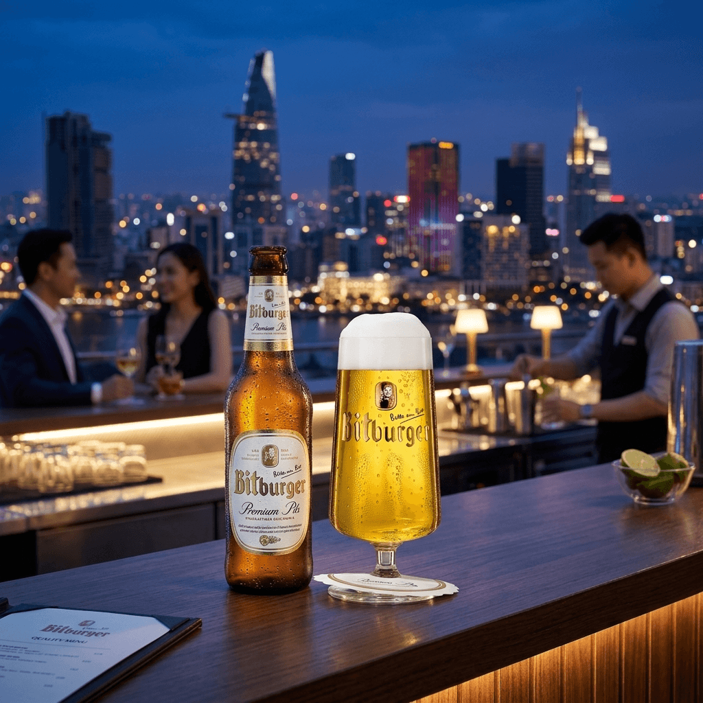 Bia Không Cồn Bitburger 0.0%: Lựa Chọn Đẳng Cấp Cho Nhịp Sống Hiện Đại