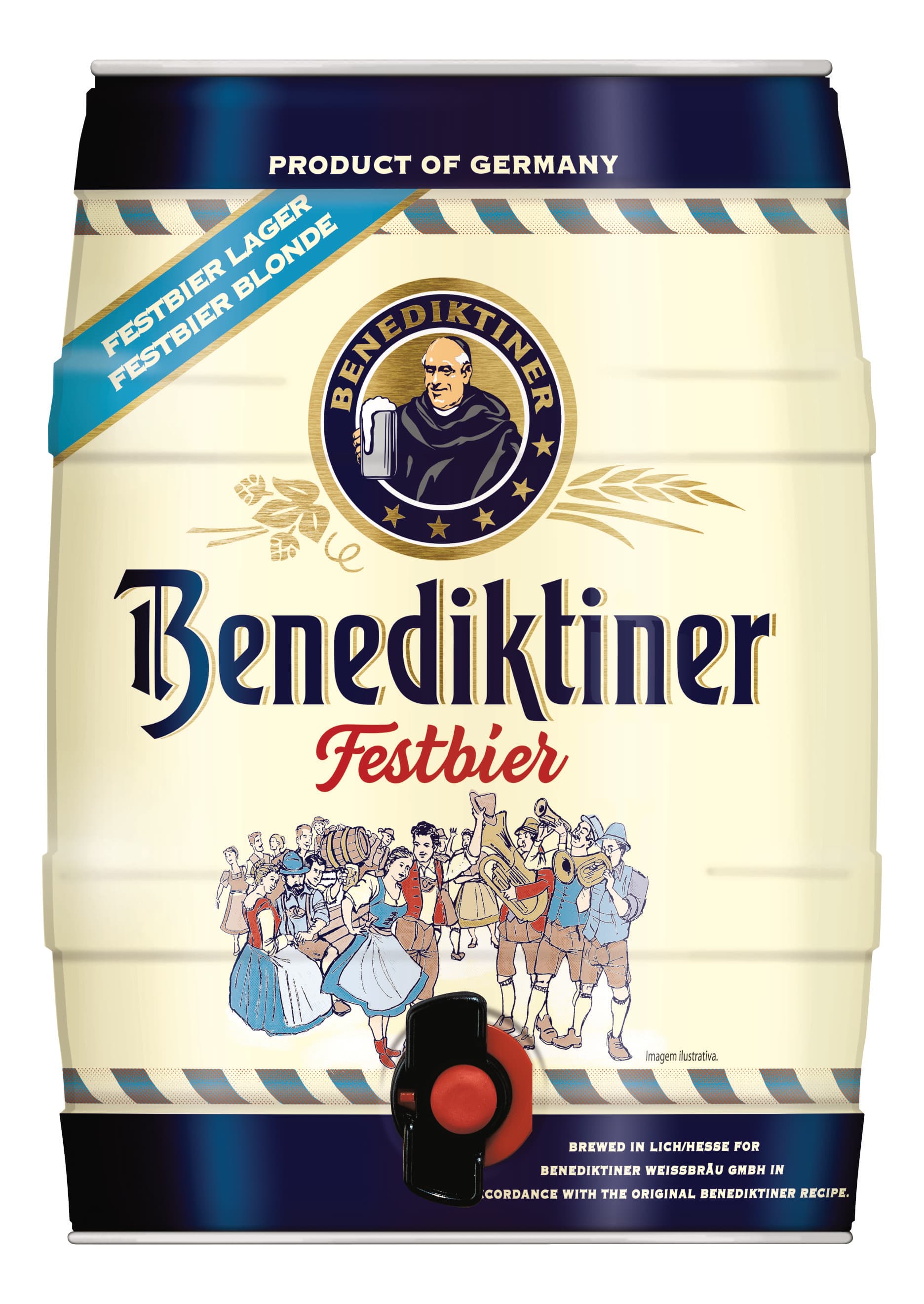 Benediktiner Festbier Bom 5L