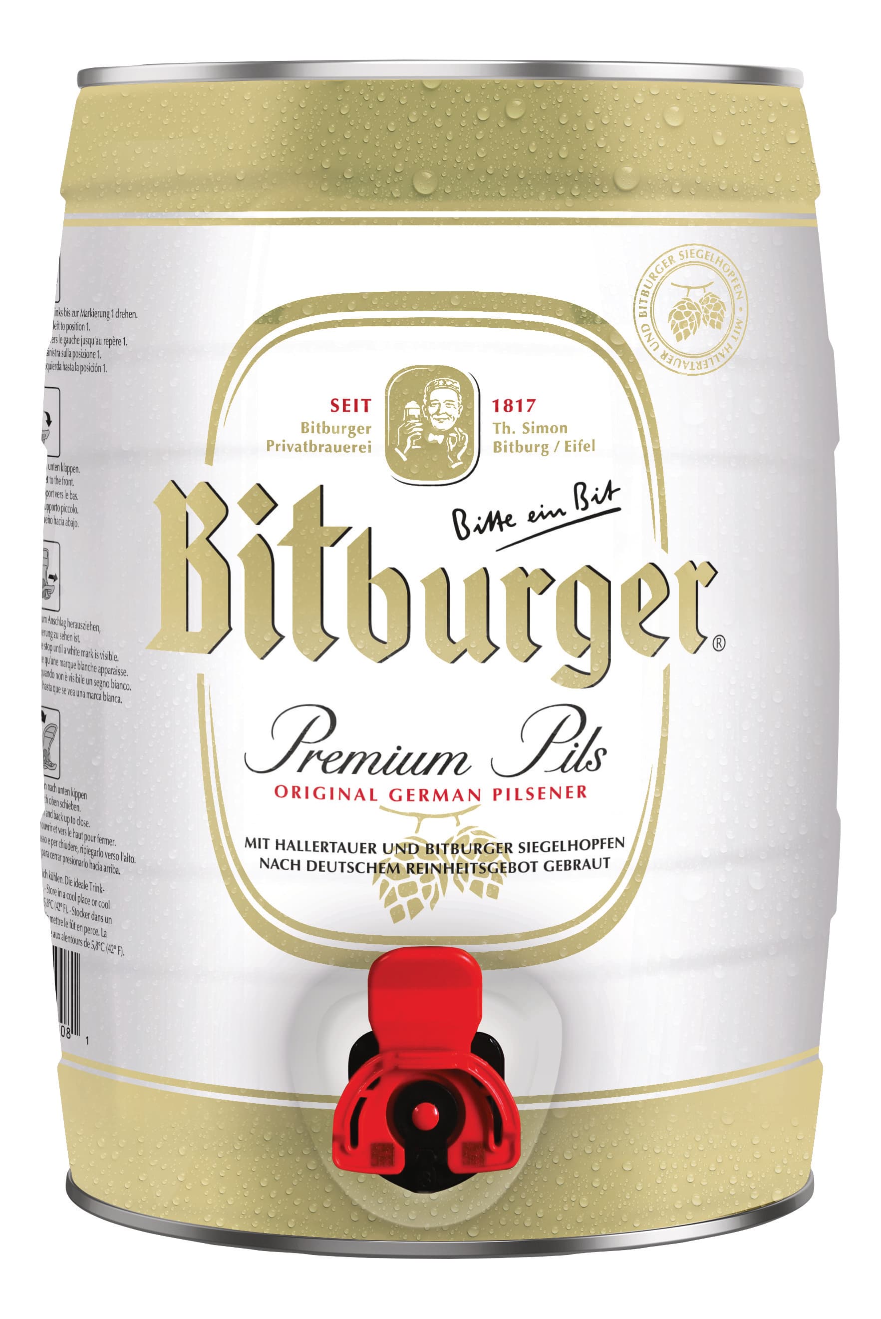 Köstritzer Schwarzbier Bom 5L