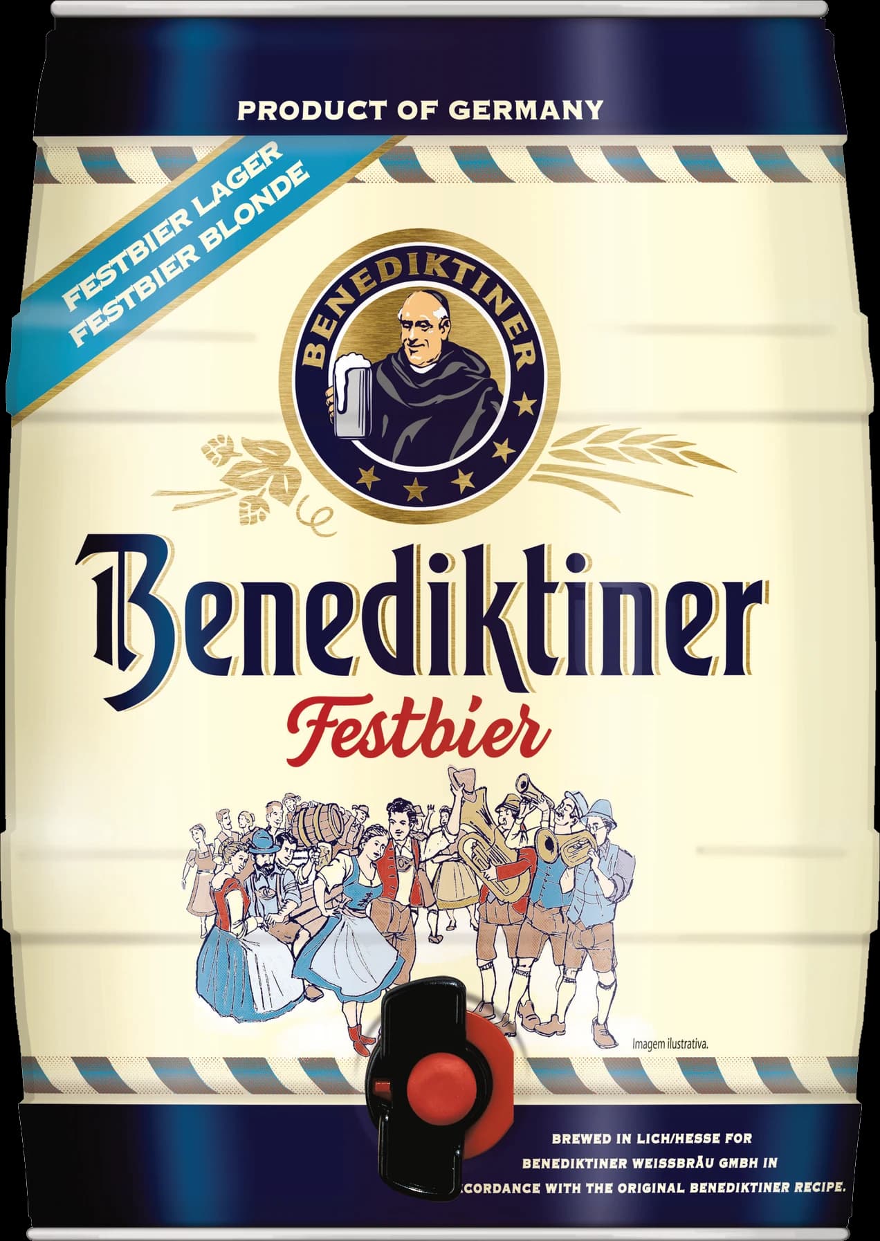 Benediktiner Festbier Bom 5L