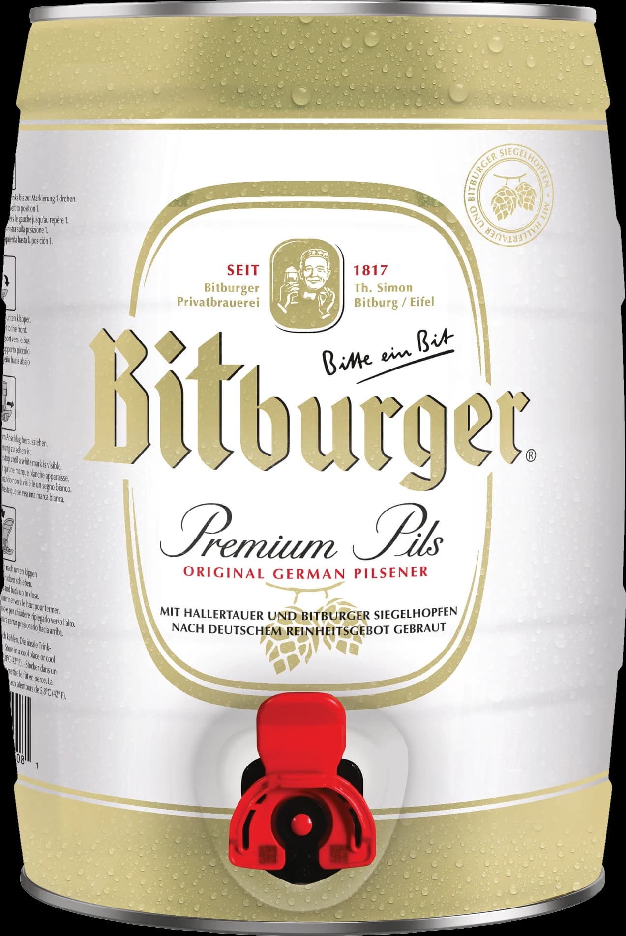 Bitburger Premium Pils Bom 5L
