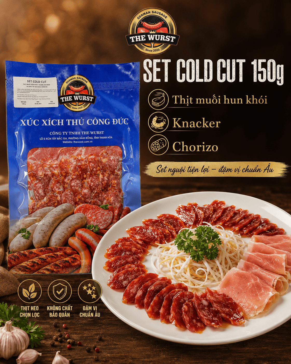 The Wurst Combo Cold Cut 150g