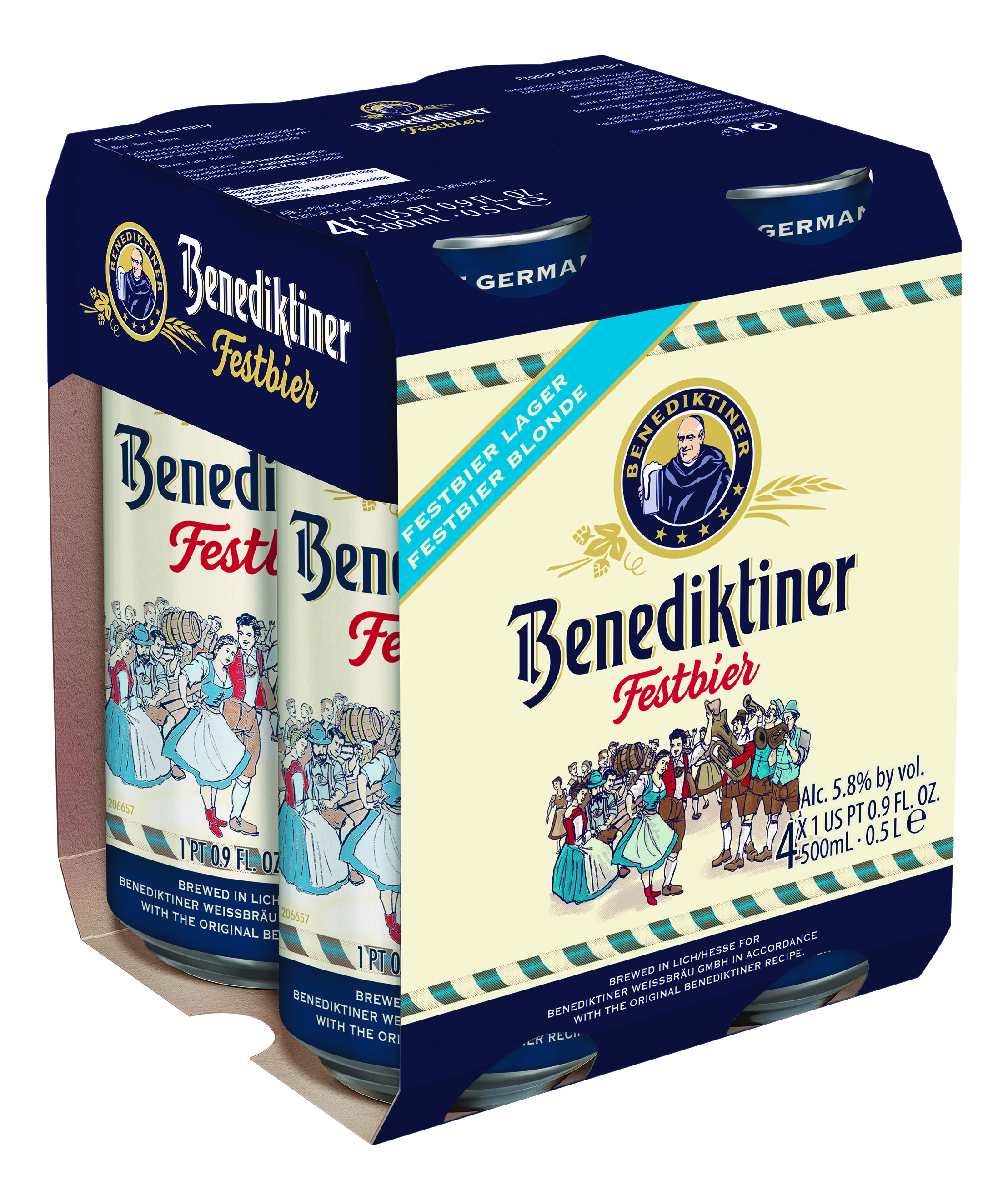 Combo Bavaria Party — Thùng 12 Chai Benediktiner + Tặng Xúc Xích 500g