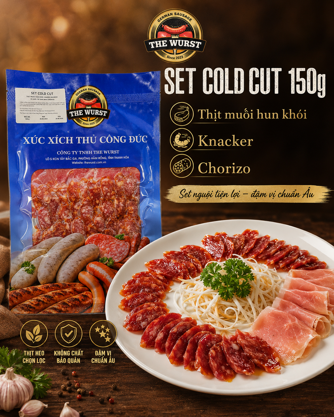 The Wurst Combo Cold Cut 150g
